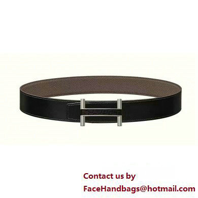Hermes Brigde belt buckle & Reversible leather strap 38 mm 01 2023 - Click Image to Close